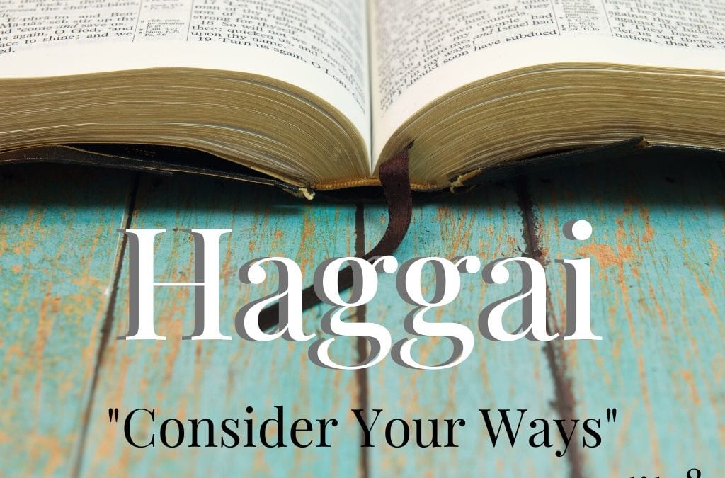 Consider your Ways – Introduction to Haggai