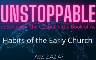 Habits of the Early Church
