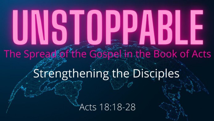 Strengthening the Disciples